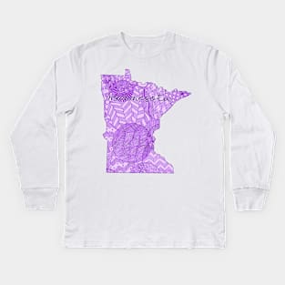 Minnesota Kids Long Sleeve T-Shirt